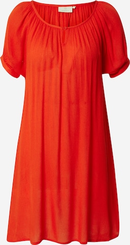 Kaffe - Vestido 'Amber' em vermelho: frente