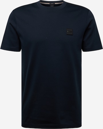 BOSS Black Shirt 'Tiburt' in Blauw: voorkant