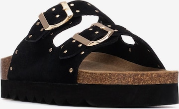 Refresh - Sandalias en negro: frente