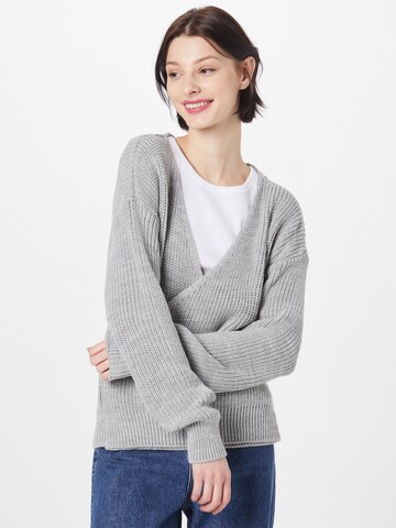 Pull-over 'Kaylee' Femme Luxe en gris : devant