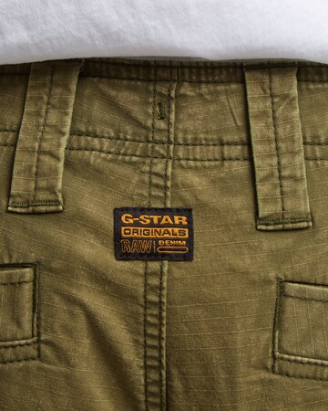 G-STAR Regular Cargobroek in Groen