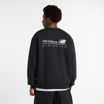 Sweat-shirt new balance en noir