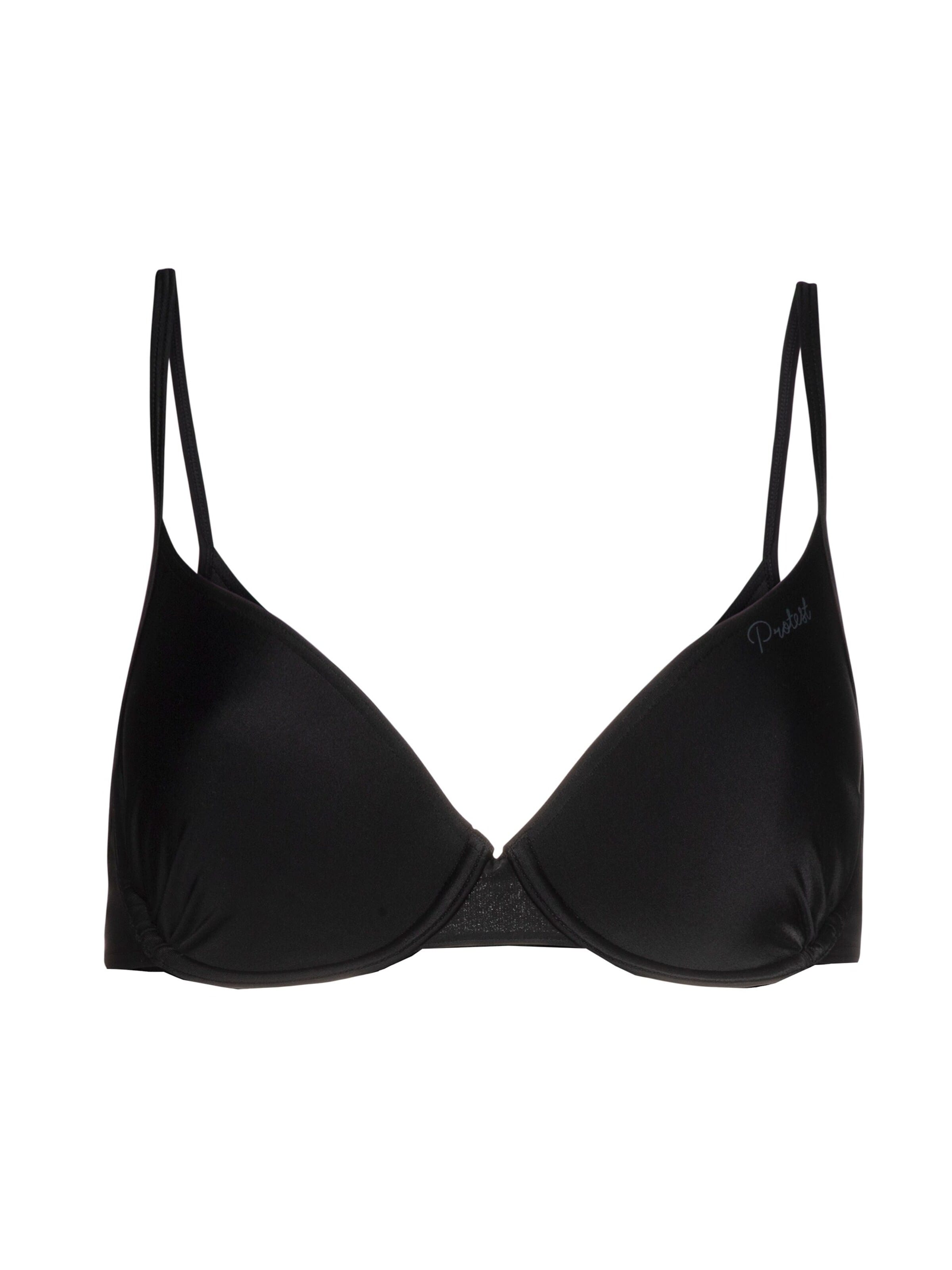 Hauts de bikini 'MM RADIANT CCUP' PROTEST en noir : devant