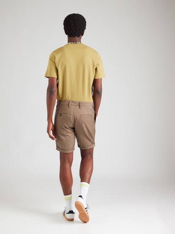 G-STAR Обычный Брюки-чинос 'Bronson' в Коричневый: сзади