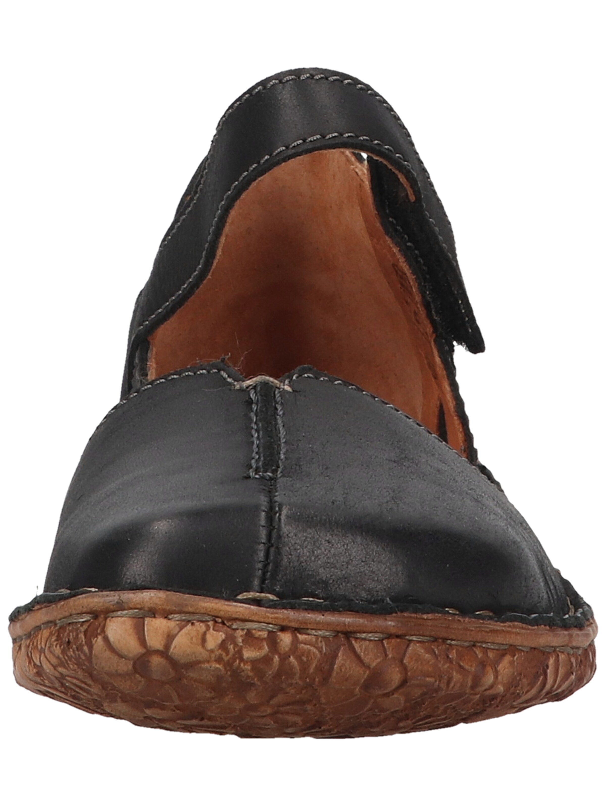 JOSEF SEIBEL Ballerina met riempjes 'Rosalie' in Zwart