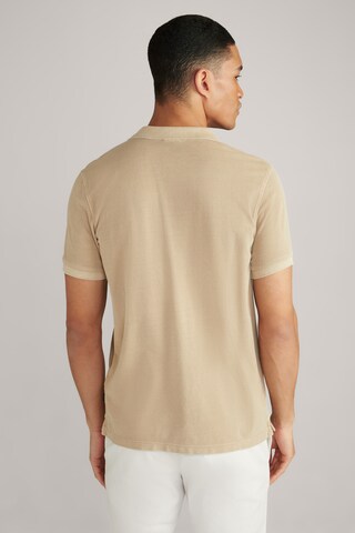 JOOP! Jeans Poloshirt 'Ambrosio' in Beige