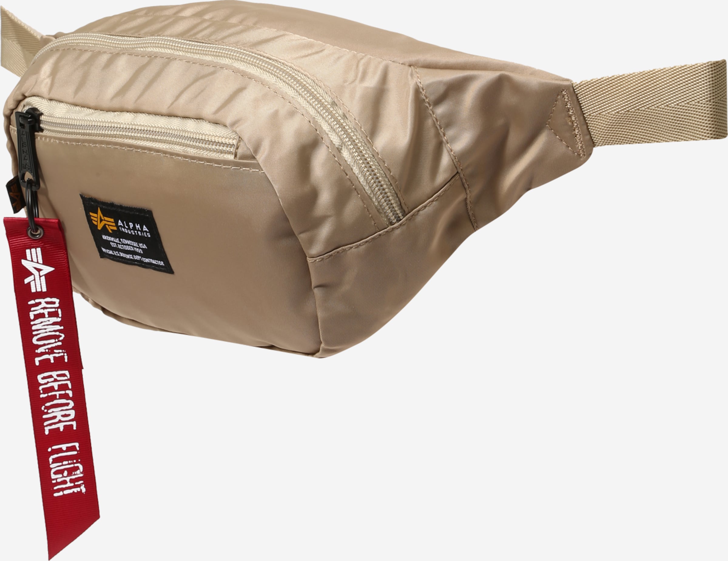 ALPHA INDUSTRIES Rinonera en Beige Oscuro ABOUT YOU