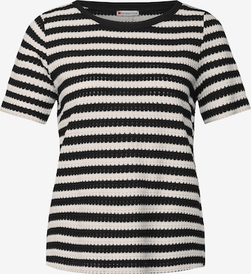 STREET ONE Shirt in Black: front