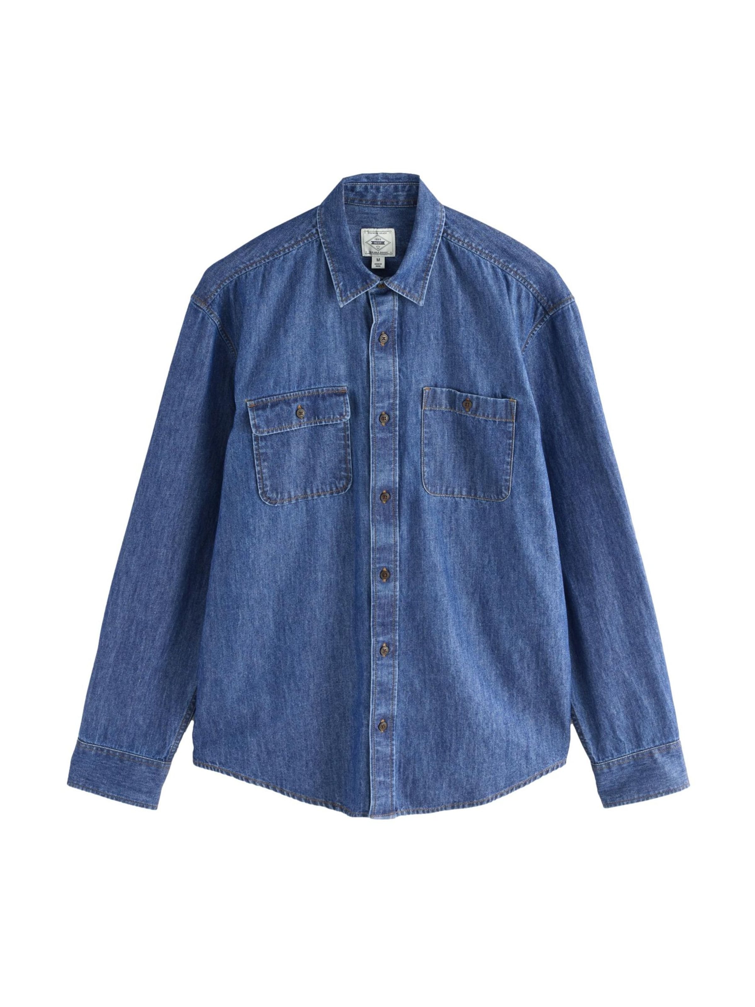 Next Regular fit Ing - kék: elől