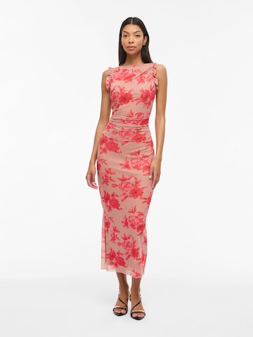 VILA Dress in Beige: front