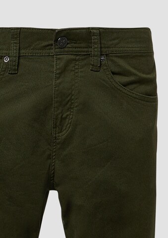 Regular Pantalon chino s.Oliver en vert