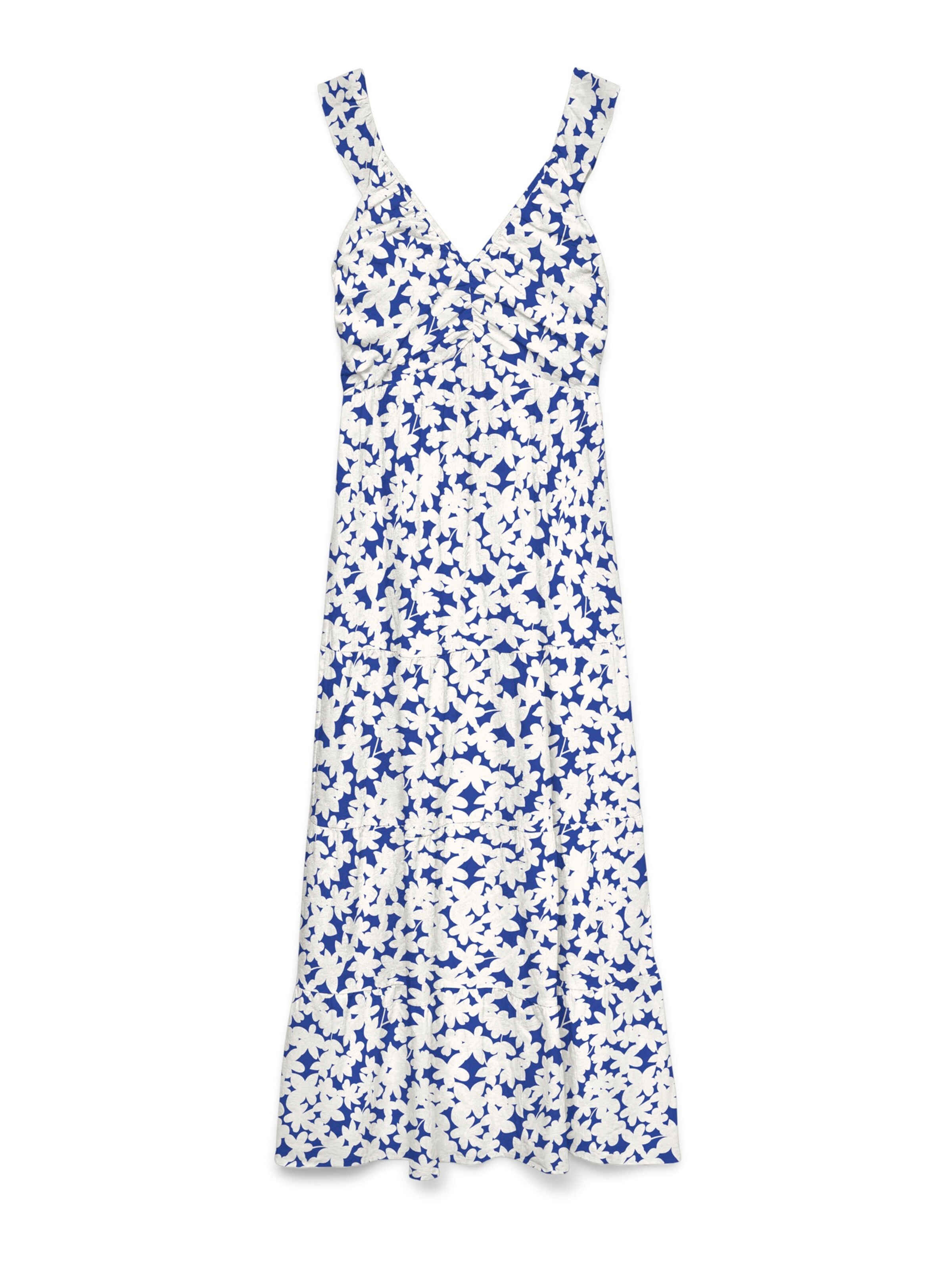 VERO MODA Kjole 'VMDICTHE' i blå: forside