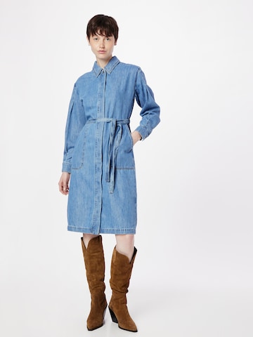 GERRY WEBER Shirt dress in Blue: front