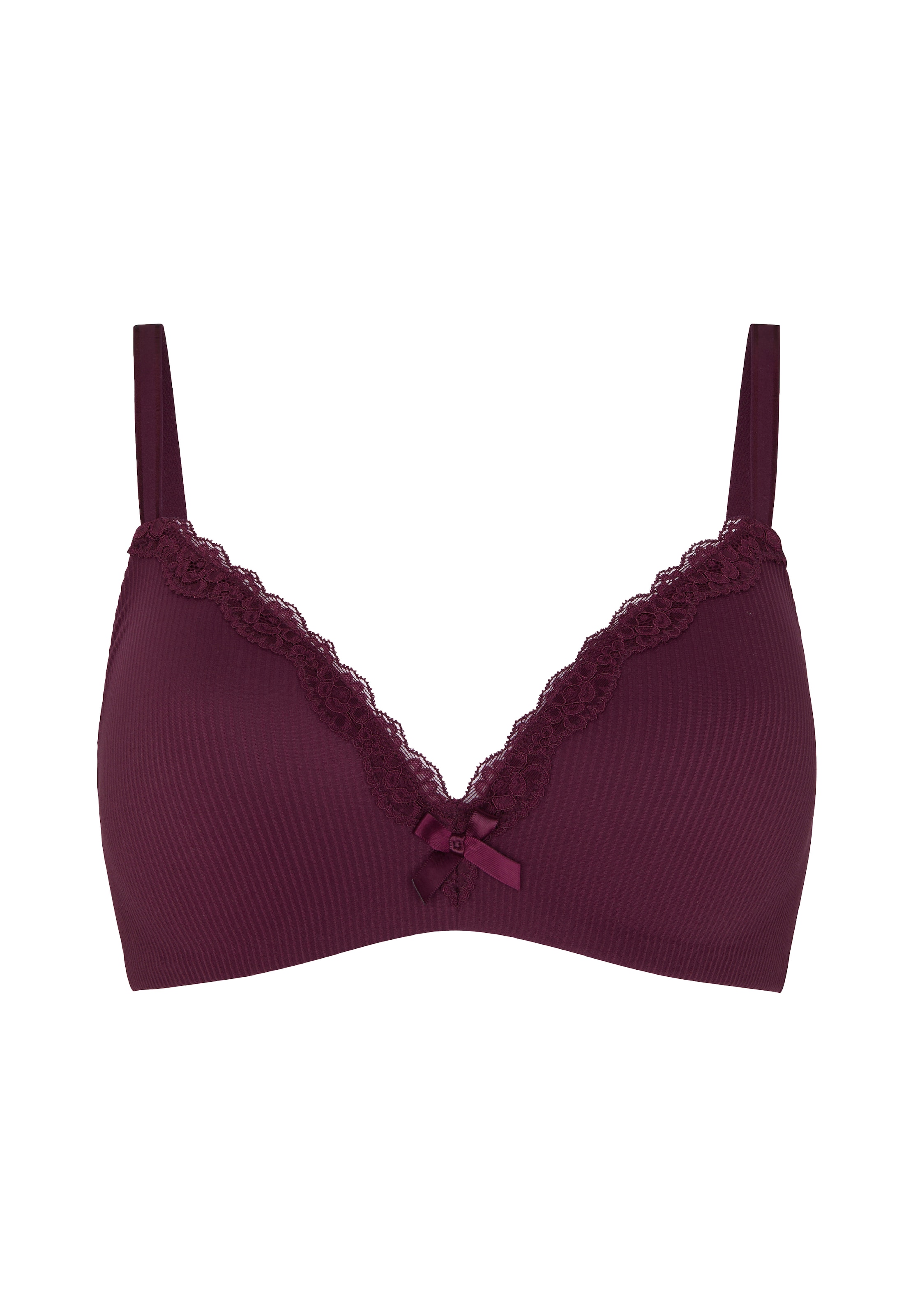 Hunkemöller - Triángulo Sujetador 'Lola' en lila: frente