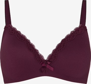 purpurinė Hunkemöller Trikampė Liemenėlė 'Lola': priekis