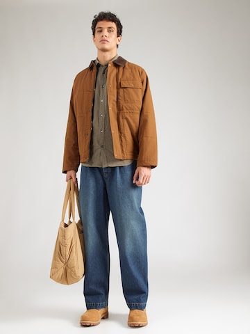 GAP Regular fit Overhemd in Groen