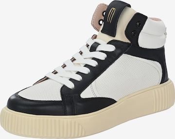 Crickit High-Top Sneakers in Black: front