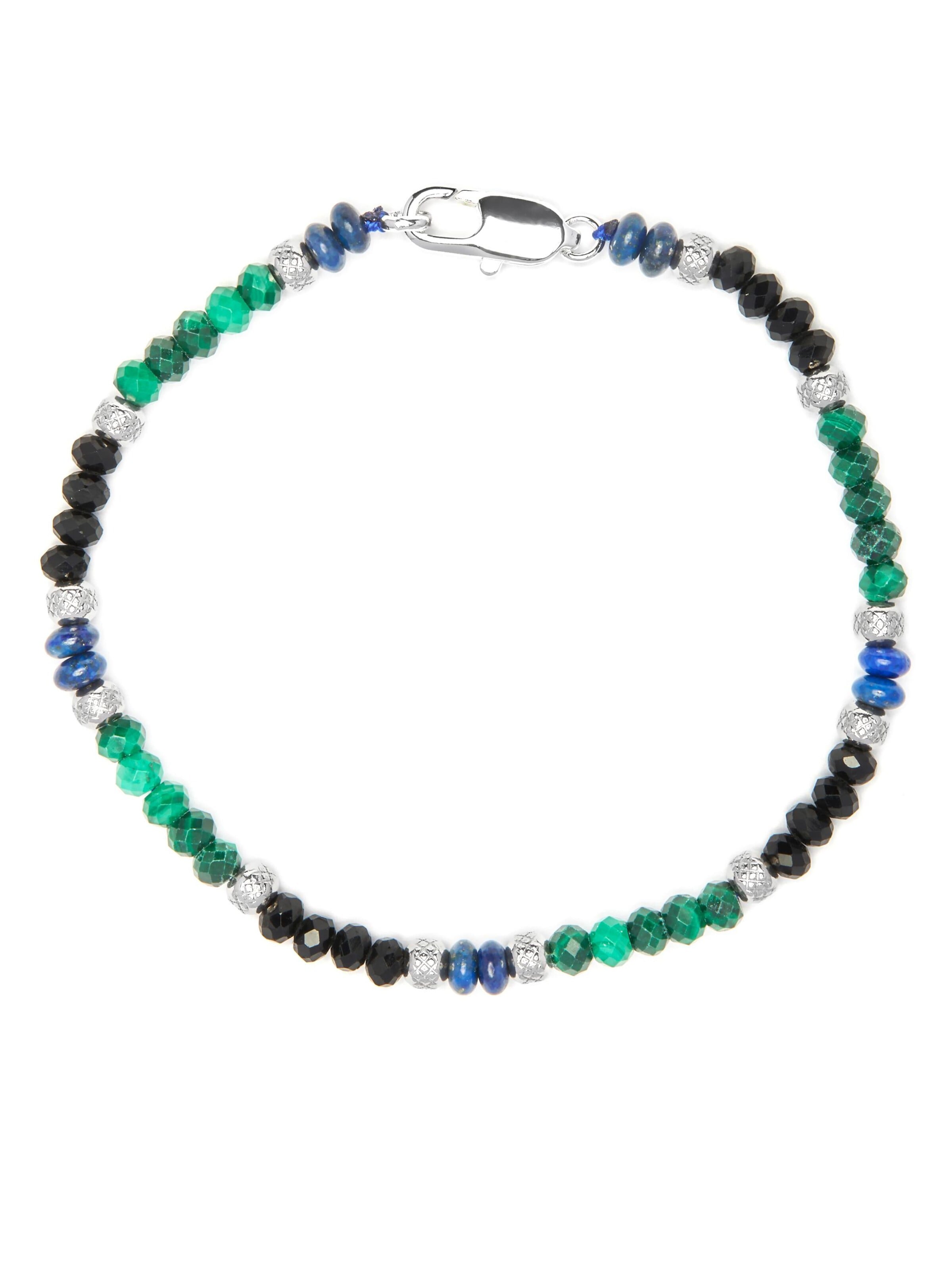 Luxenter Armband 'IPOLA'‌‌‌‌ in Grün: Vorderseite