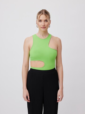 Top 'Felice' di LeGer by Lena Gercke in verde: frontale