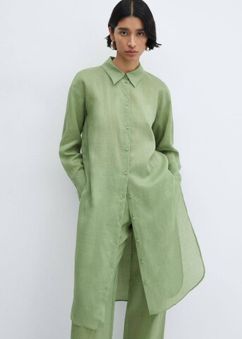 MANGO Blouse 'dana' in Green: front