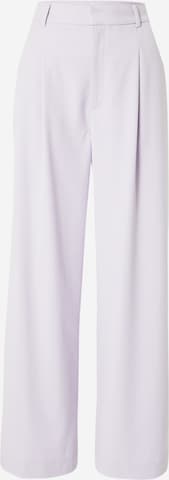 Pantalon à pince 'Paula' Gestuz en violet : devant