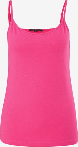 COMMA Top in Roze: voorkant