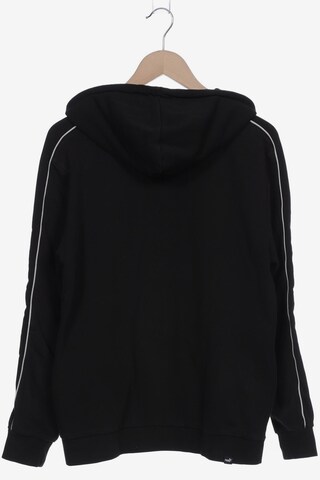 PUMA Sweatshirt & Zip-Up Hoodie in S in Black