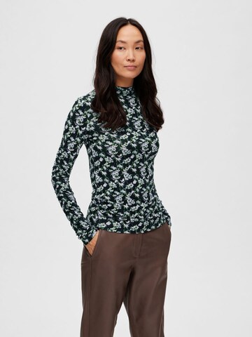 SELECTED FEMME Shirt 'Finka' in Zwart: voorkant