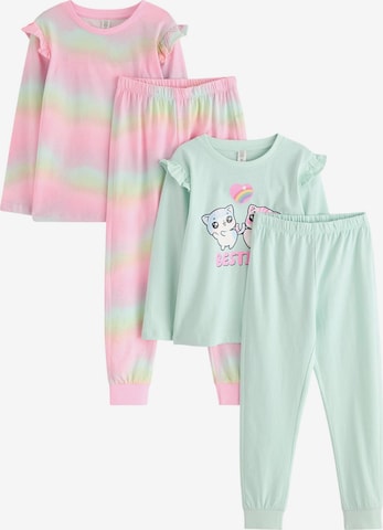 rožinė Lindex Miego kostiumas 'Kawaii Rainbow': priekis