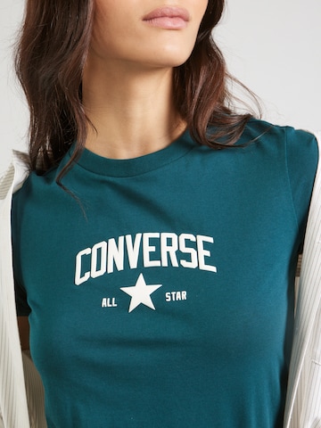 CONVERSE - Camisa 'RETRO SPORT' em verde