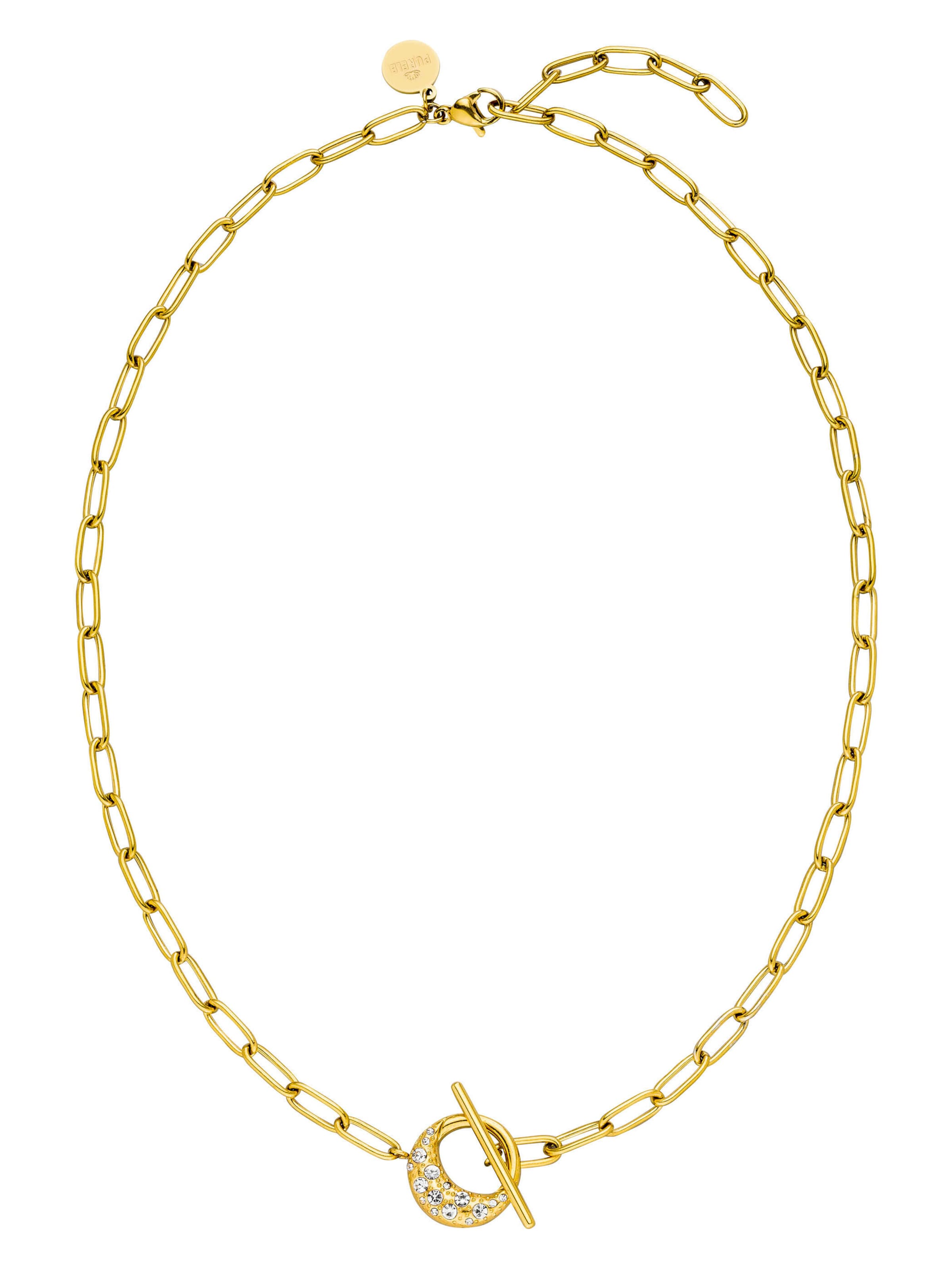 PURELEI - Cadena 'Night Sky' en oro: frente