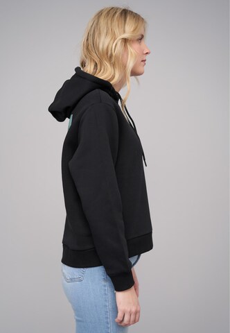Cloud5ive Sweatshirt '77 OCEAN' in Zwart