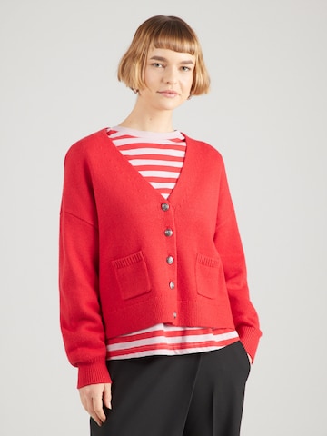 s.Oliver Вязаная кофта в Красный: спереди