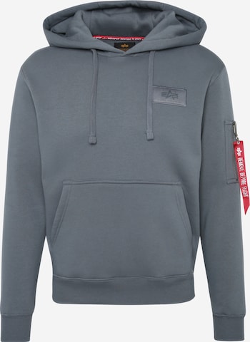 ALPHA INDUSTRIES Свитшот в Синий: спереди