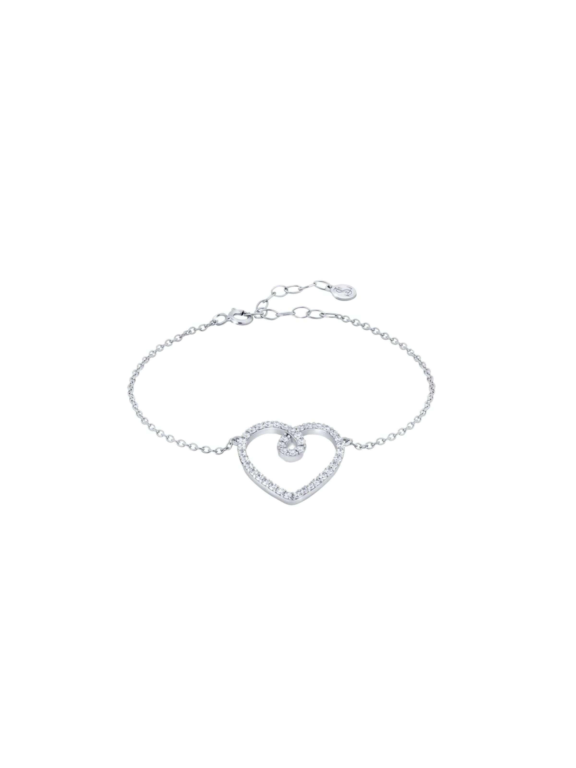 Leis Bracelet in White: front