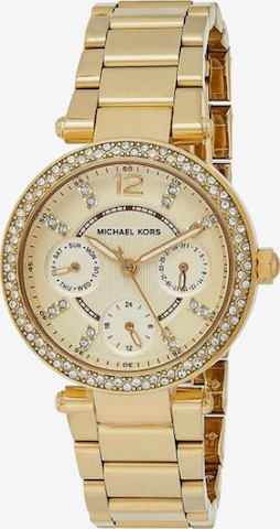 Michael Kors Zegarek analogowy w kolorze złoty: przód