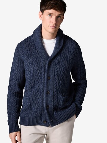 Next Gebreid vest in Blauw: voorkant