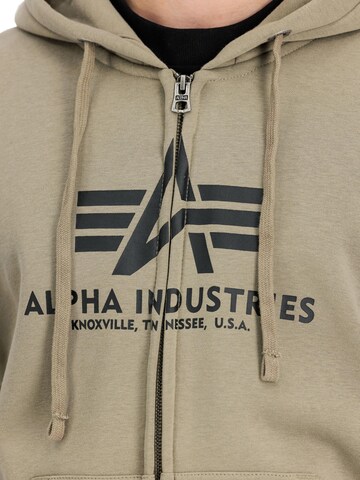 ALPHA INDUSTRIES Sweatjacke‌‌‌‌‌‌‌‌‌ in Grün