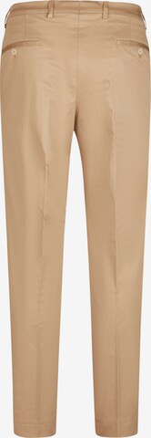 Regular Pantalon à plis HECHTER PARIS en marron