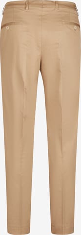 HECHTER PARIS Regular Pleated Pants in Brown