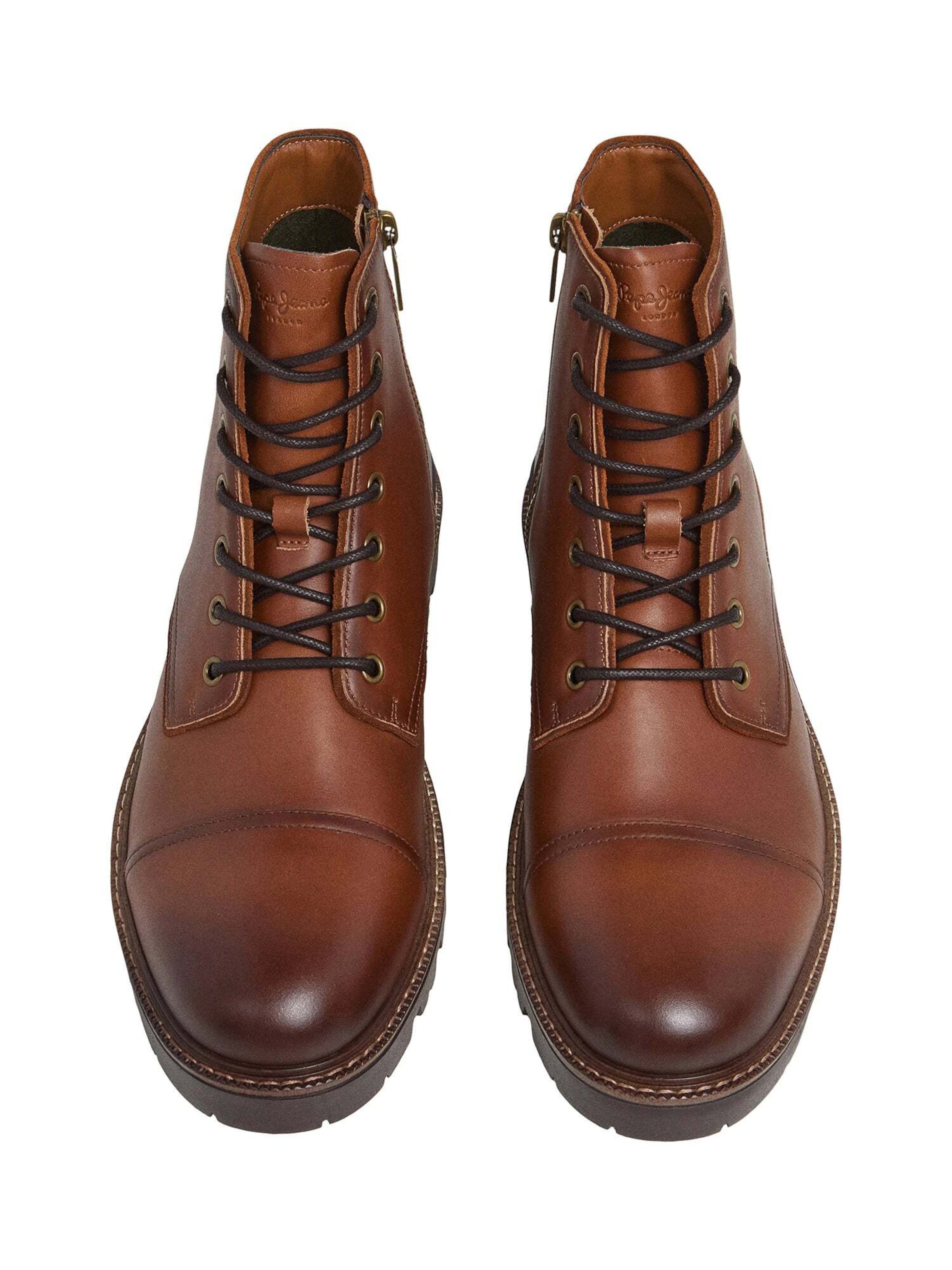 Boots stringati 'RYAN BRIT M' di Pepe Jeans in marrone