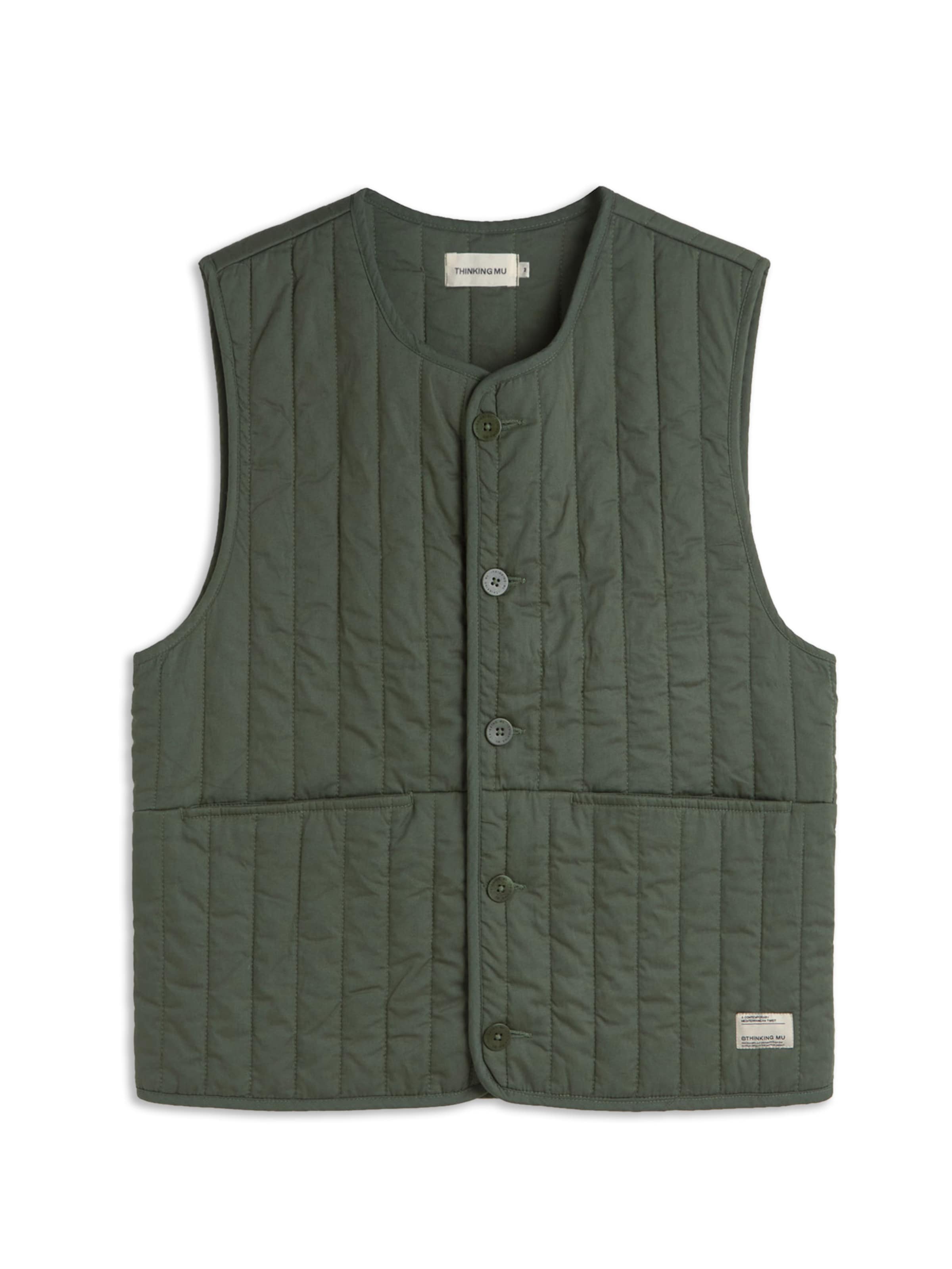 Thinking MU - Colete 'Jon' em verde: frente