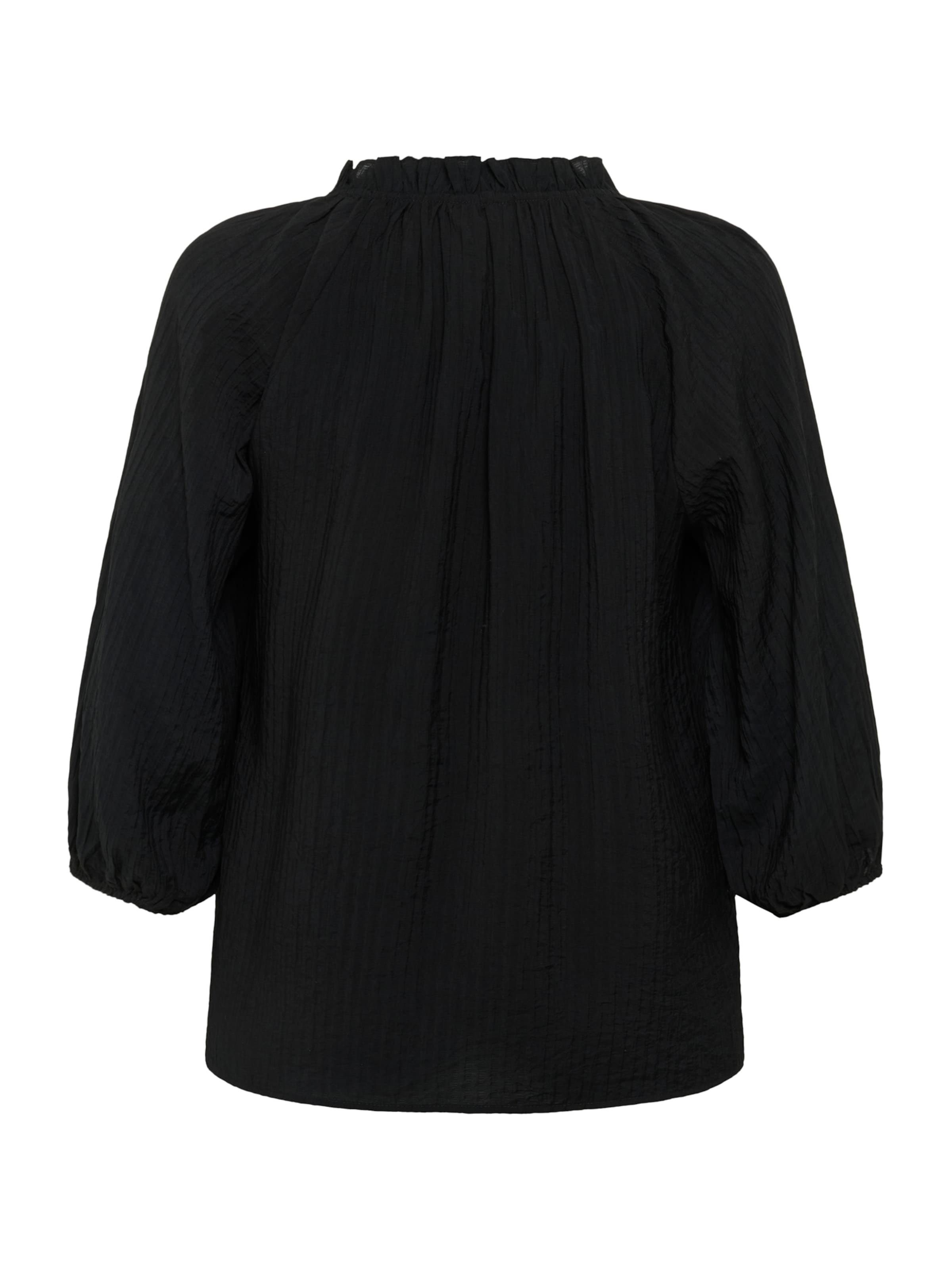 KAFFE CURVE Bluse 'KC Linna' in Schwarz