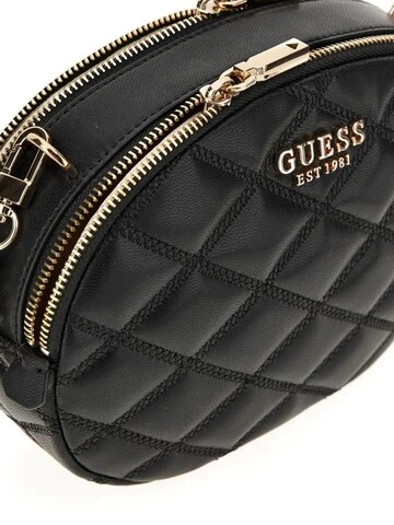 GUESS Crossbody bag 'Guess Sac Bandoulière Cruise Vibe Top Zip Black' in Black