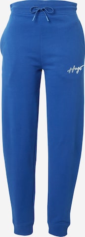 HUGO Red Tapered Broek 'Easy' in Blauw: voorkant