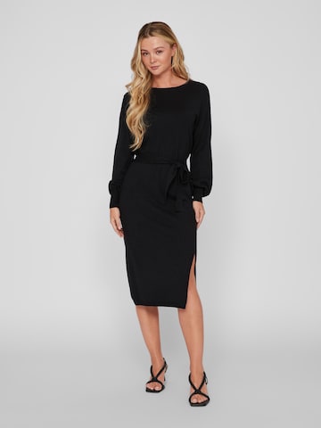 VILA Knitted dress 'RICKY' in Black