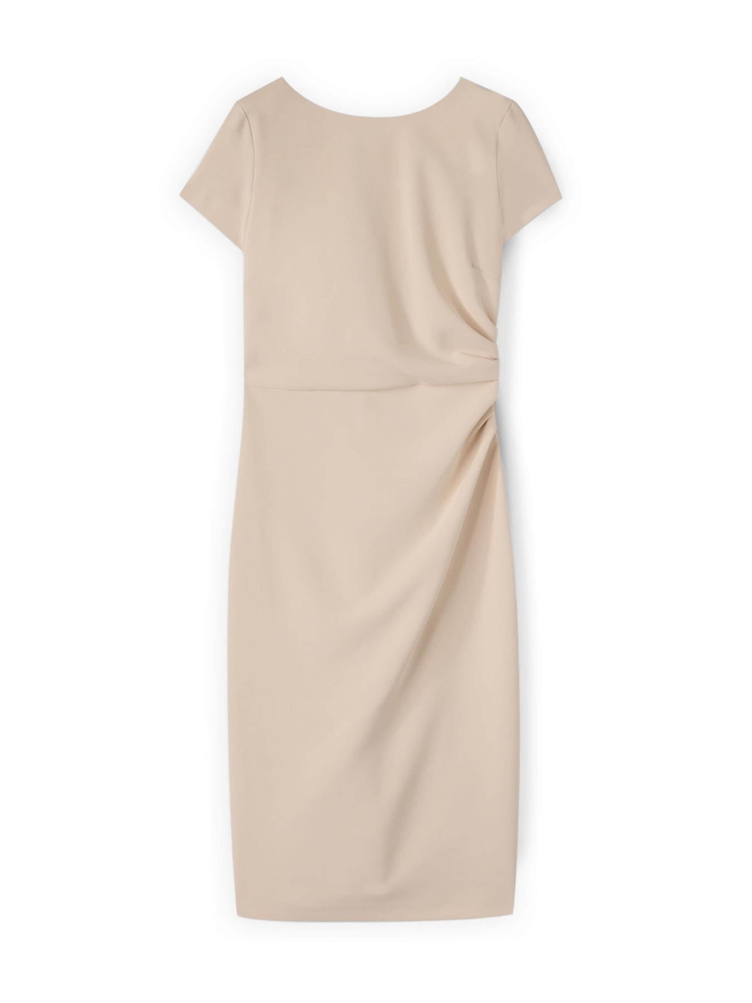 MOTIVI Dress in Beige: front