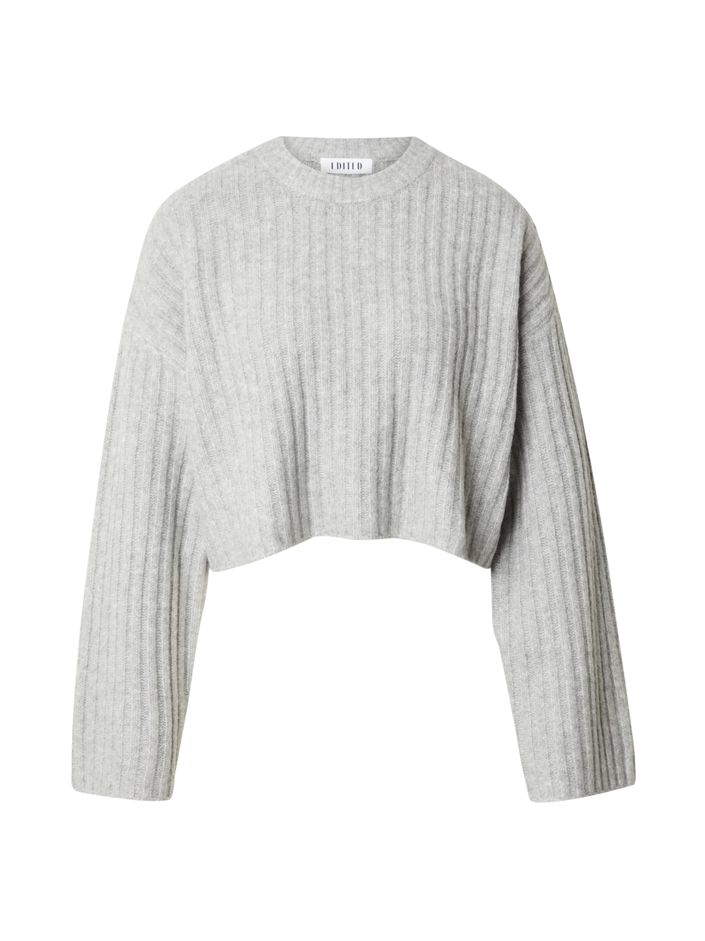 EDITED Pullover 'Amie' in Grau: Vorderseite