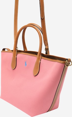 Polo Ralph Lauren Nákupní taška – pink: přední strana
