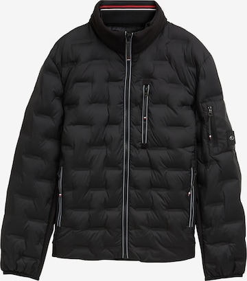 Veste mi-saison TOM TAILOR en noir : devant